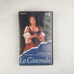 La Gioconda Ponchielli's VHS Tape 1986 - Home Vision
